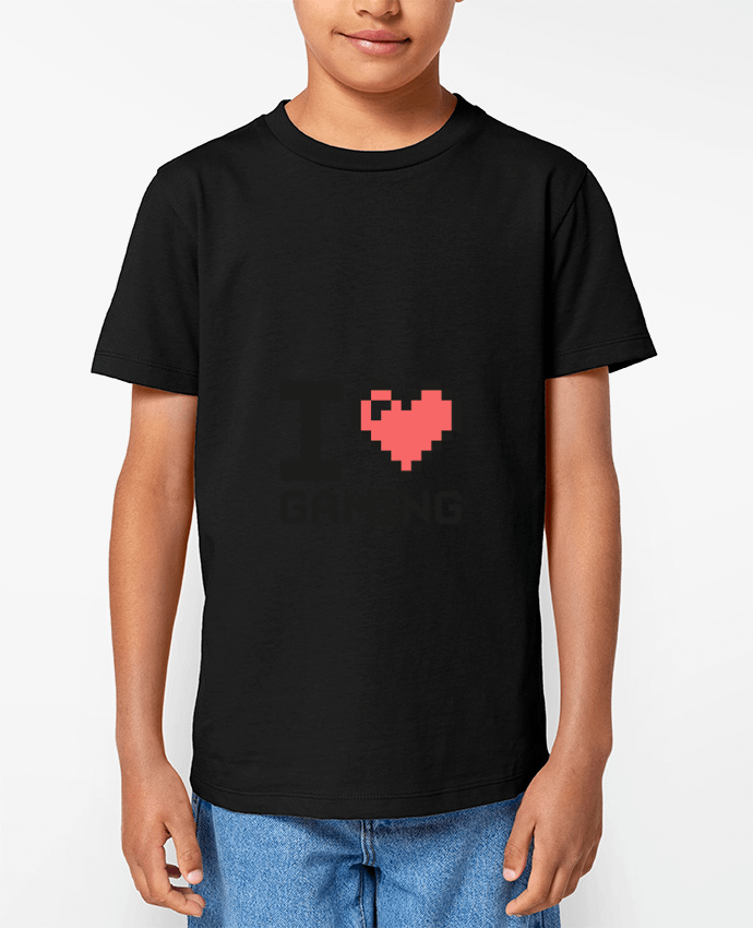 T-shirt Enfant I LOVE GAMING Par Mr moutön