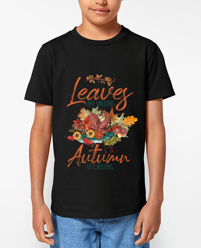 T-shirt Enfant Autumn Leaves Par KIMA KELEBEK