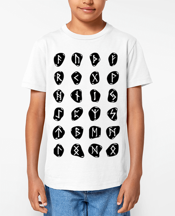 T-shirt Enfant Runes symbole viking Par KronoArt