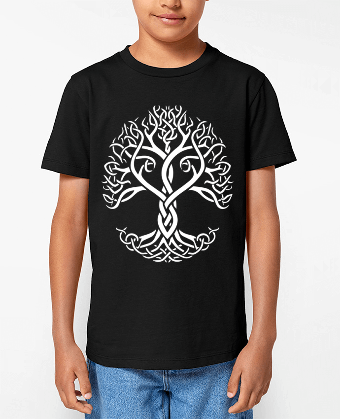 T-shirt Enfant Yggdrasil arbre de vie Par KronoArt