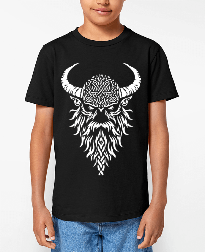 T-shirt Enfant Viking warrior head Par KronoArt