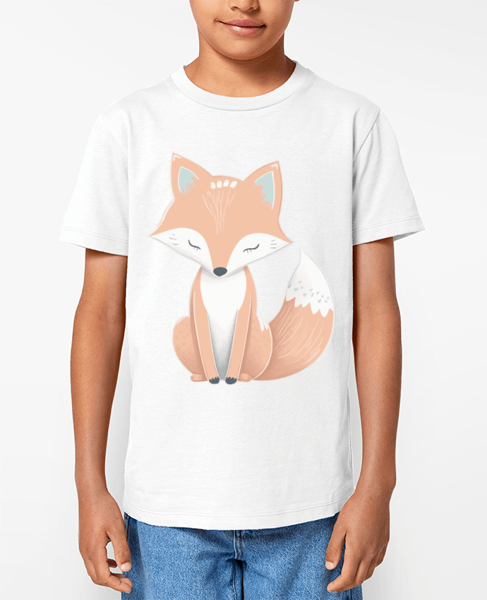 T-shirt Enfant Renard stylisé Par KronoArt