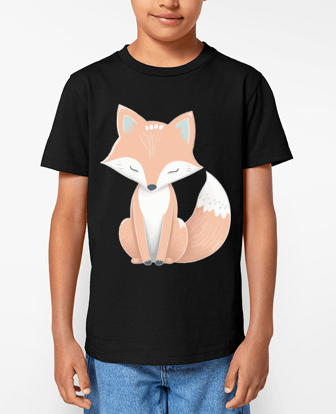 T-shirt Enfant Renard stylisé Par KronoArt