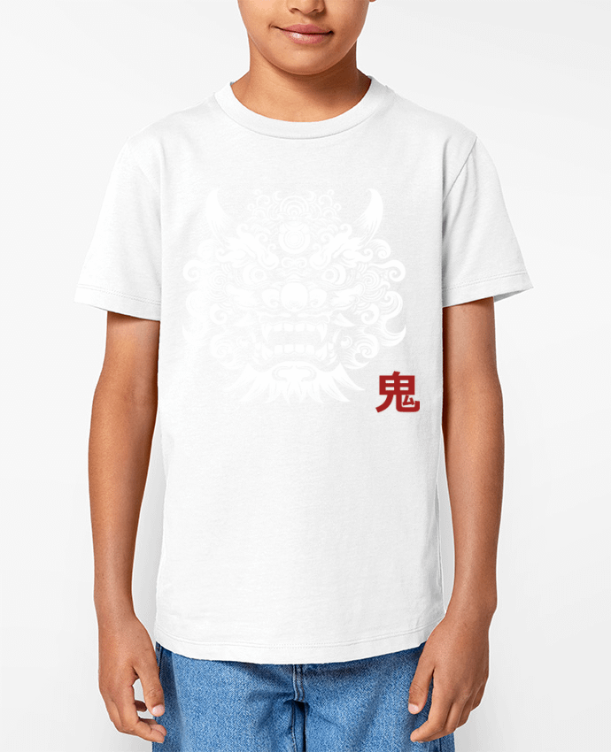 T-shirt Enfant Oni, démon Japonais Par KronoArt