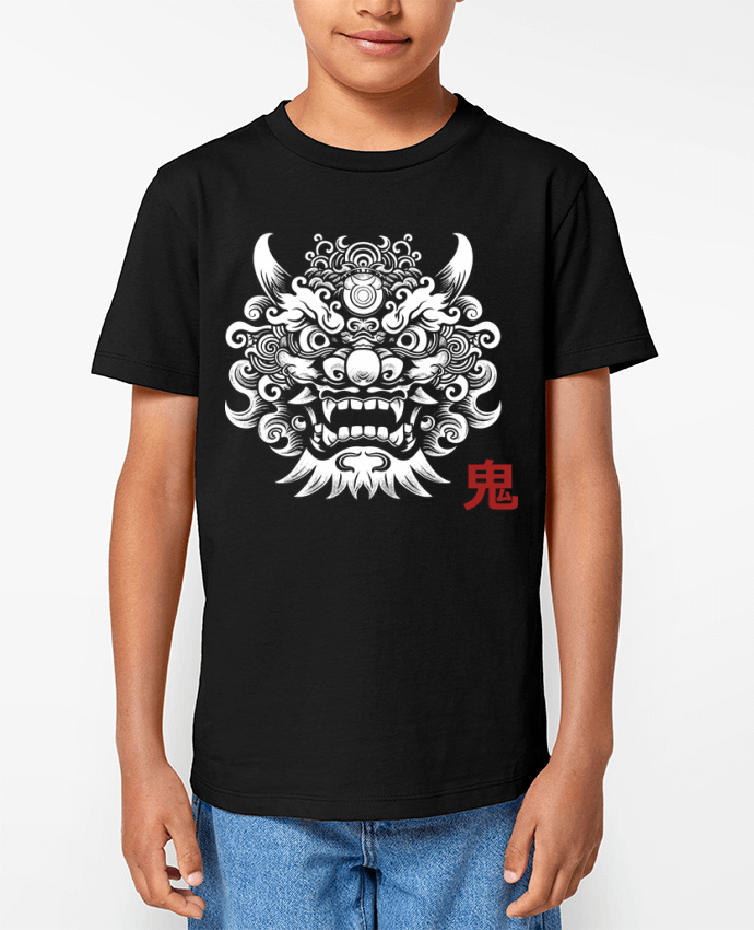 T-shirt Enfant Oni, démon Japonais Par KronoArt