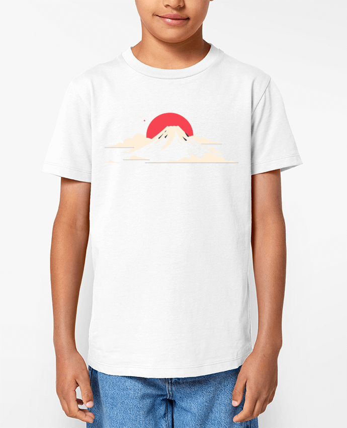 T-shirt Enfant Mont Fuji Par KronoArt