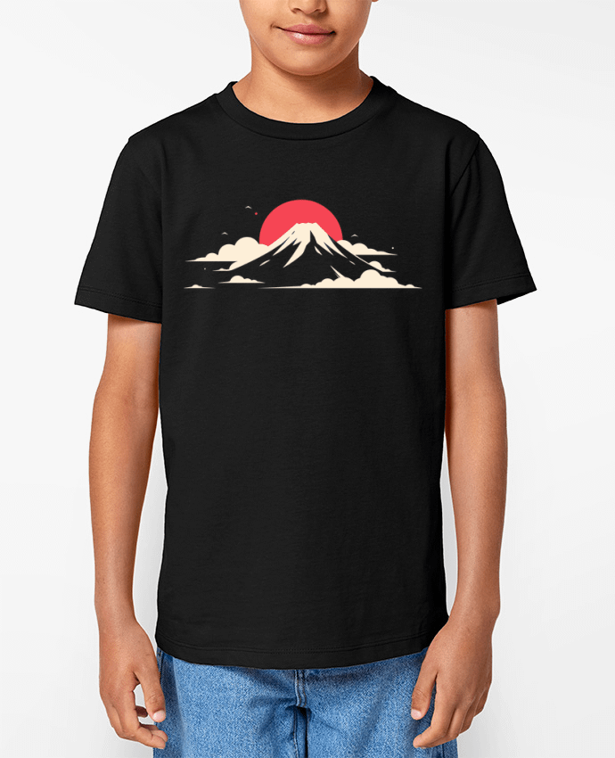 T-shirt Enfant Mont Fuji Par KronoArt