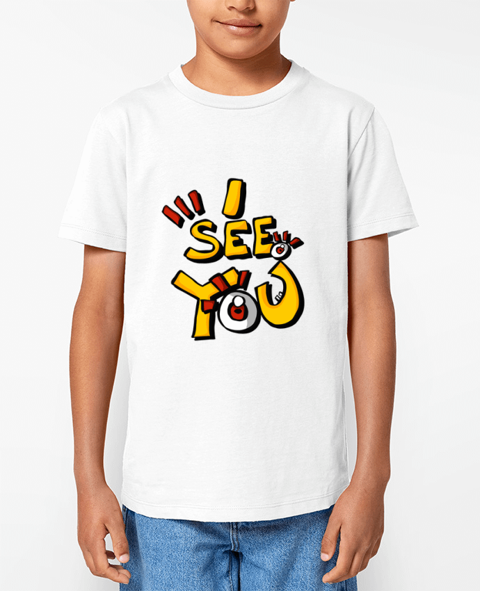 T-shirt Enfant I see you Par Geia