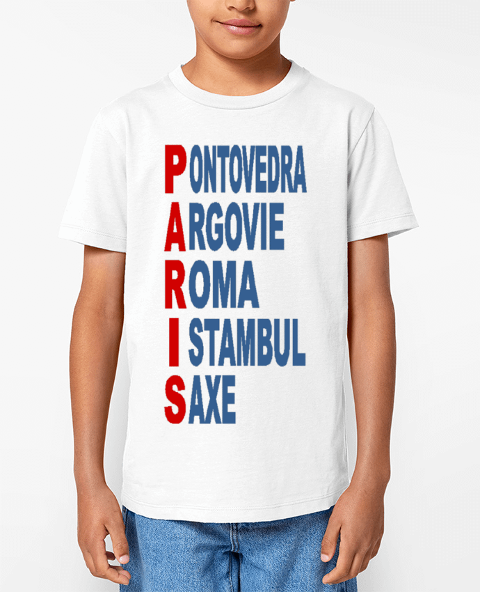 T-shirt Enfant TOURISME  EUROPE Par FIRST  STAR