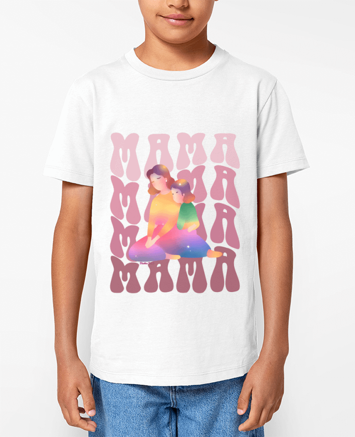 T-shirt Enfant MAMÁ Par Diseños jeen