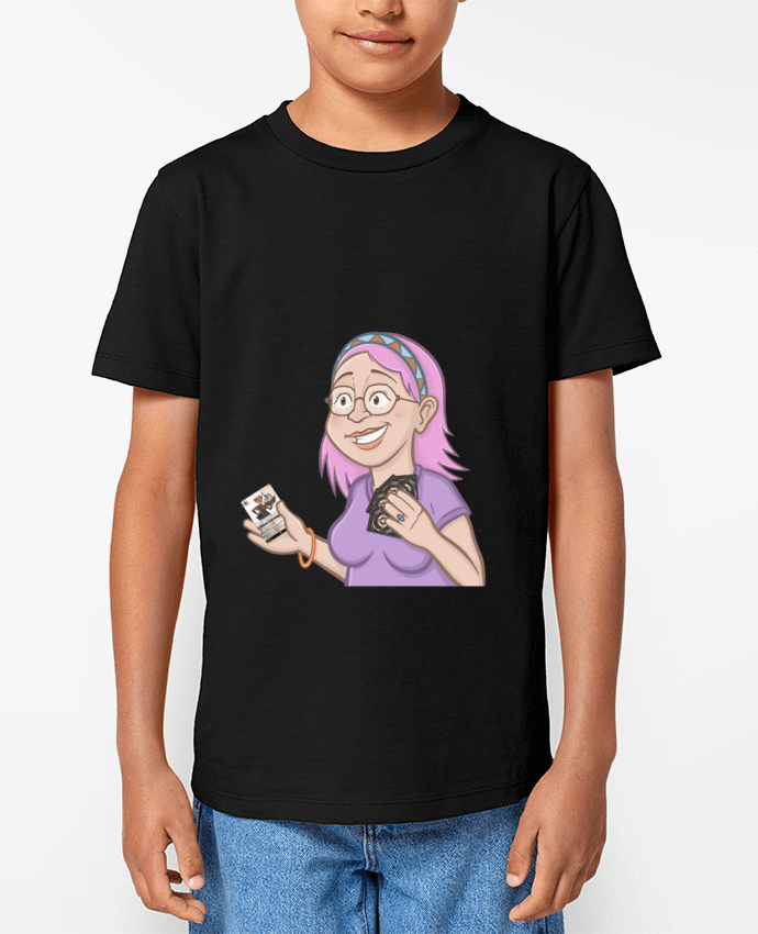 T-shirt Enfant Sandy avec une carte Par Gerome En Live