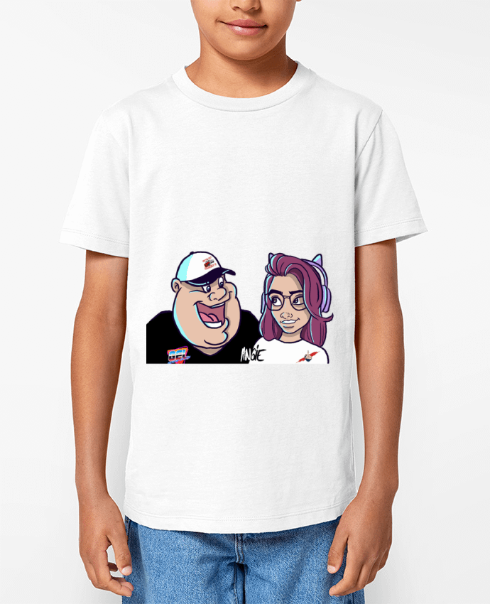 T-shirt Enfant Les bouilles en duo Par Gerome En Live