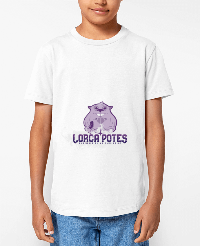 T-shirt Enfant Lorca'Potes avec Popote Par Gerome En Live