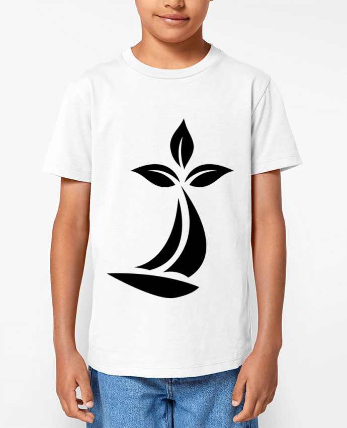 T-shirt Enfant Hermine Surf Par Graphic Vision