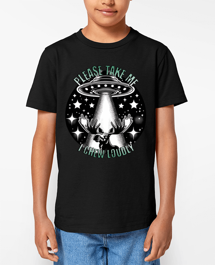 T-shirt Enfant Please take me Par Mona Designs