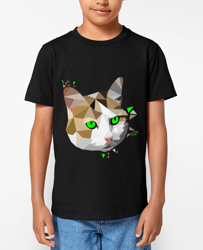 T-shirt Enfant Chat Par MozKat Studio