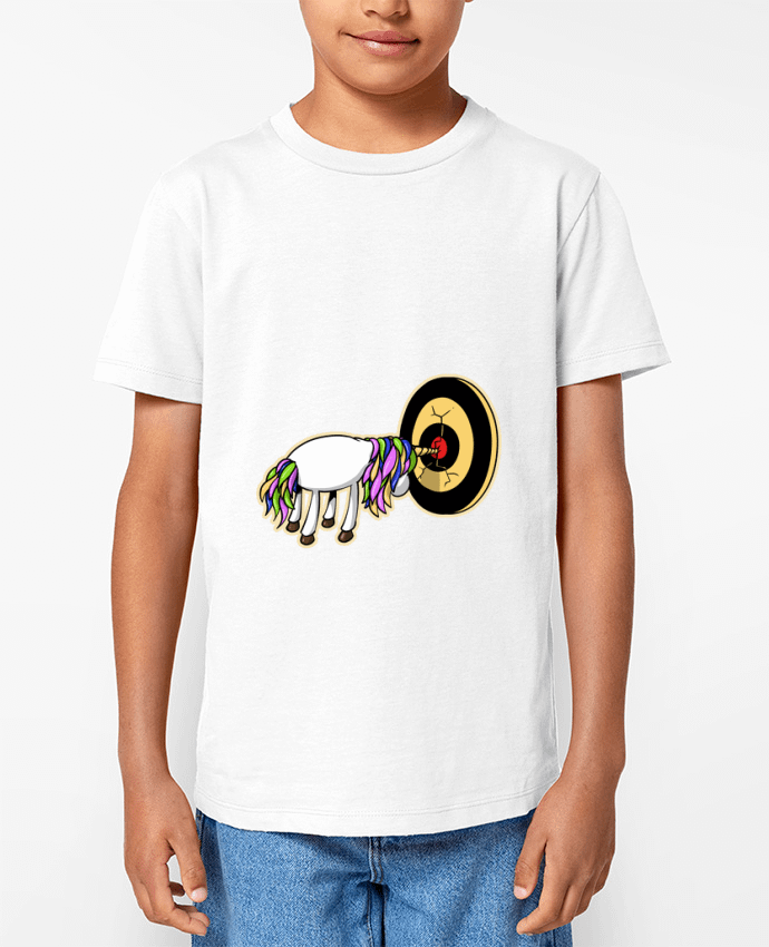 T-shirt Enfant Licorne et fléchettes Par TOMI AX