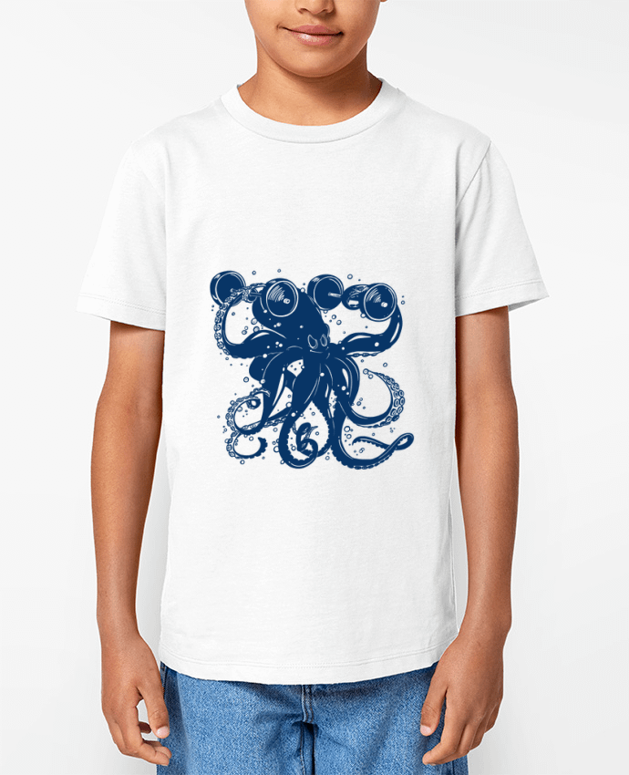 T-shirt Enfant Kraken sportif Par TOMI AX