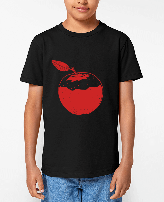 T-shirt Enfant Pomme rouge Par TOMI AX