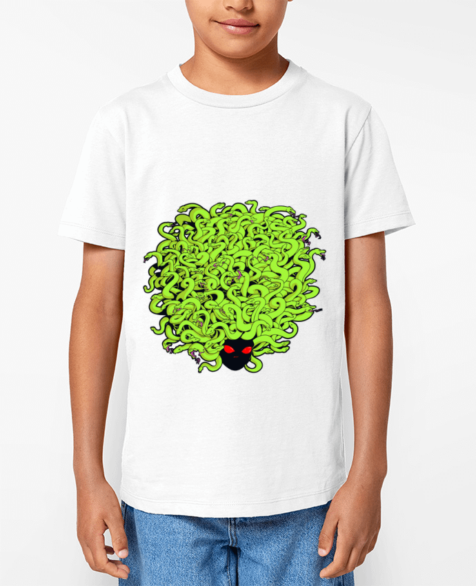 T-shirt Enfant Médusa chevelue 2 Par TOMI AX