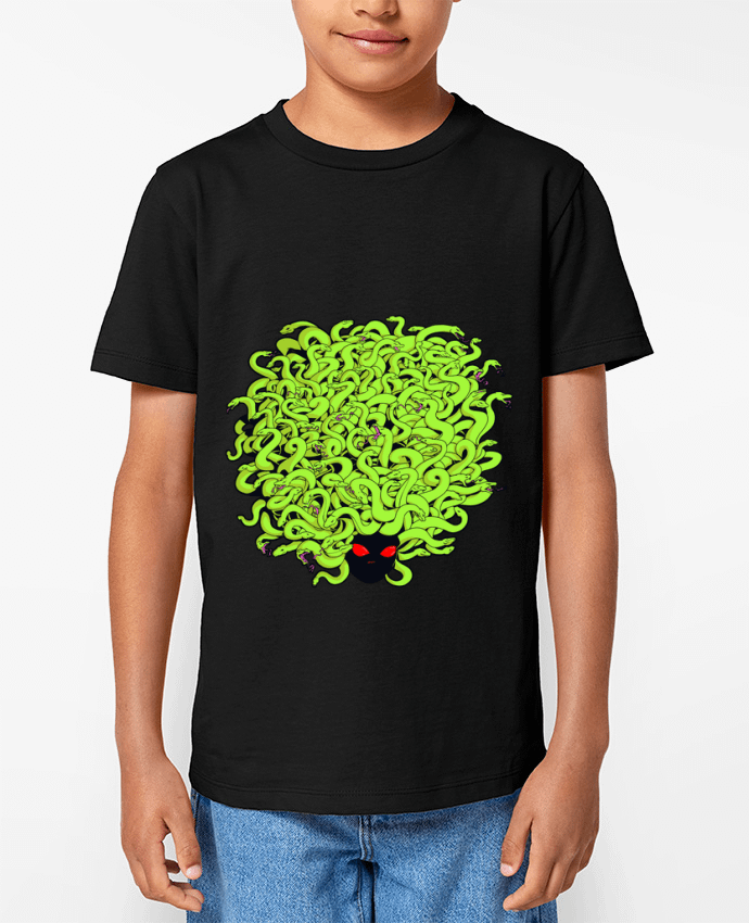 T-shirt Enfant Médusa chevelue 2 Par TOMI AX