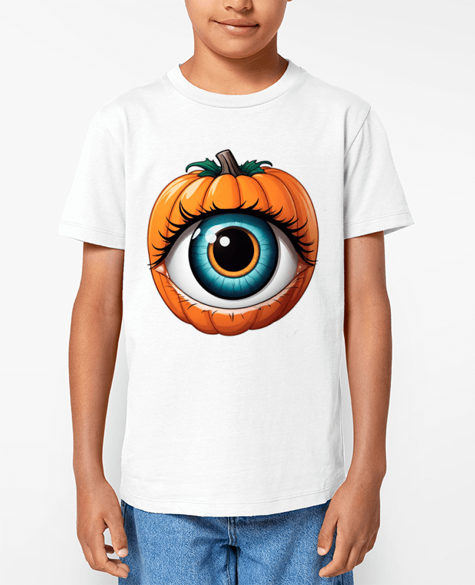 T-shirt Enfant THE LOOK OF THE PUMPKIN Par 33designerarte