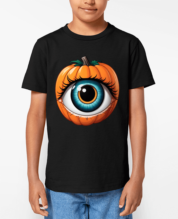 T-shirt Enfant THE LOOK OF THE PUMPKIN Par 33designerarte