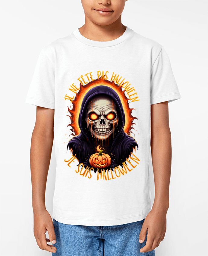 T-shirt Enfant Je Ne Fête Pas Halloween, Je Suis Halloween Par Phocea Editions