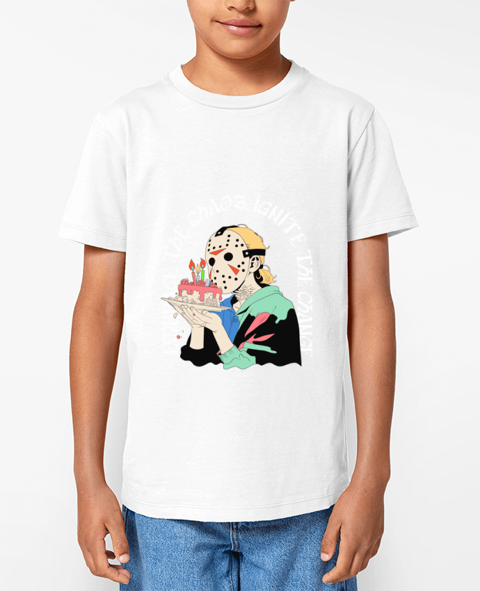T-shirt Enfant vendredi 13 motivation by Jason Par Frama