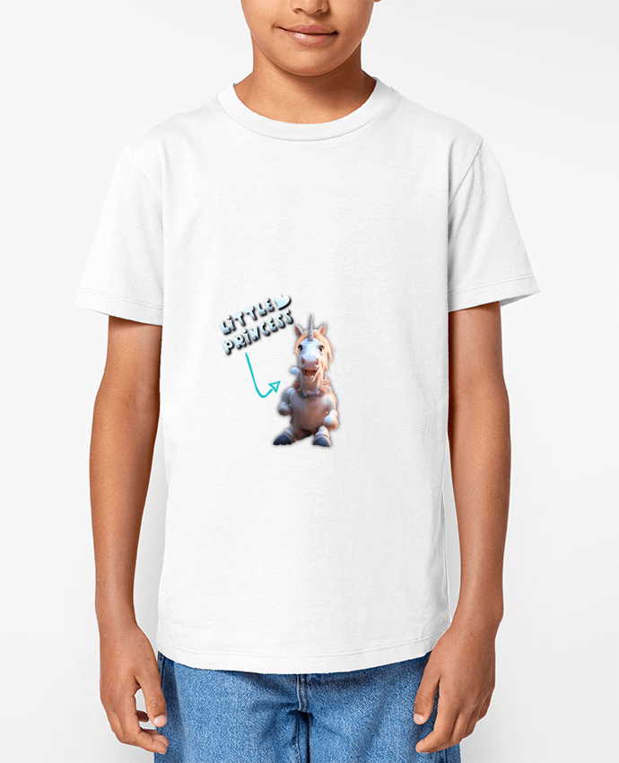 T-shirt Enfant Little Princess Par El Julo