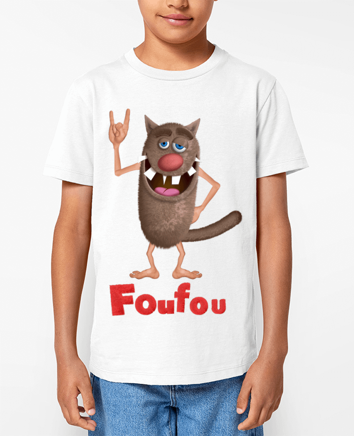 T-shirt Enfant Foufou Super Star Par Foufou Channel
