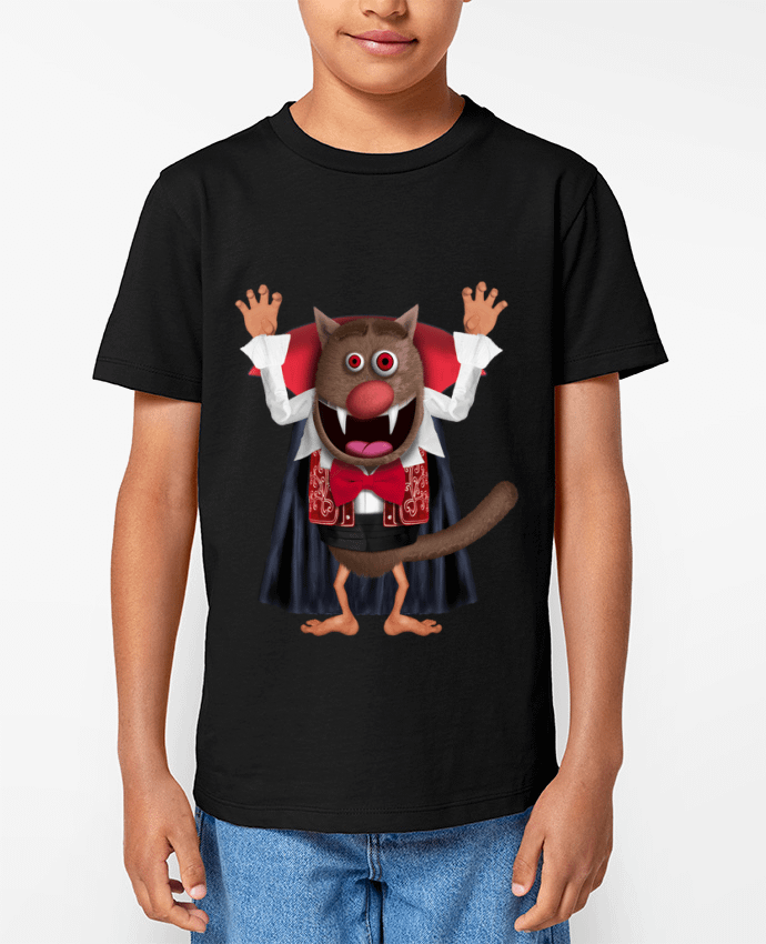 T-shirt Enfant Foufou Dracula Par Foufou Channel