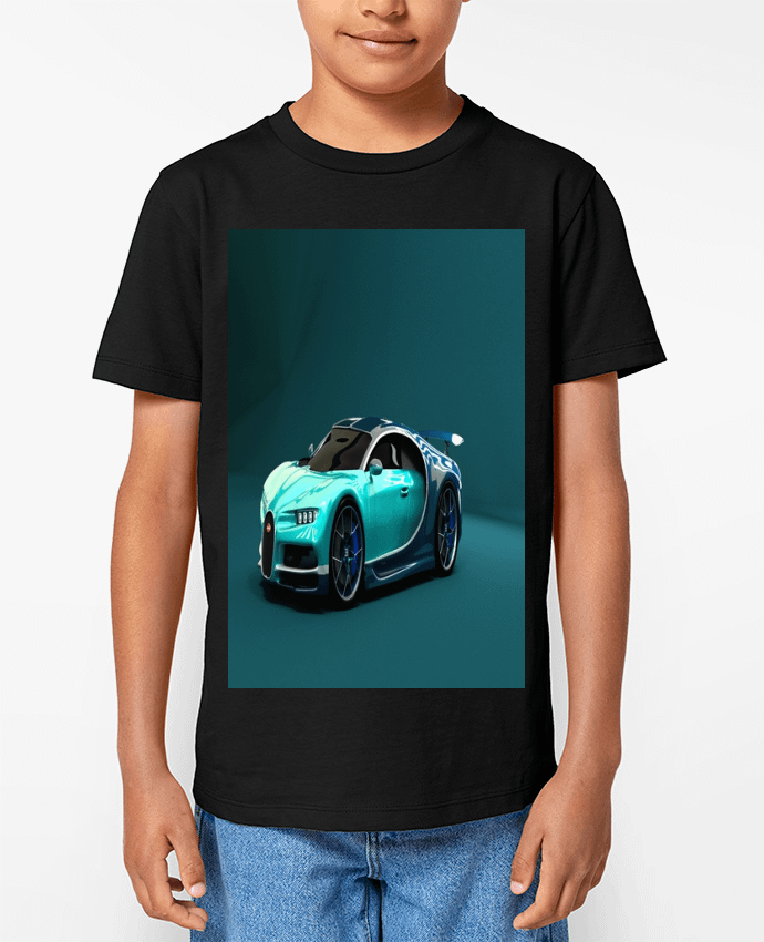 T-shirt Enfant Image de synthèse de voiture Par White Tiger 60