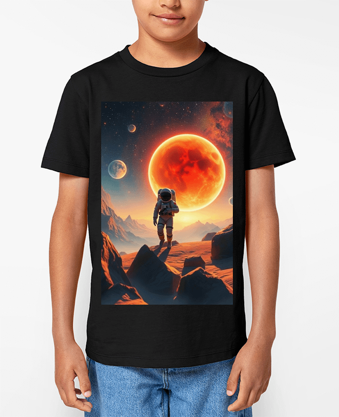 T-shirt Enfant space Par design.aurora