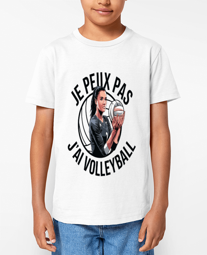 T-shirt Enfant je peux pas j'ai volleyball Par bwilfy