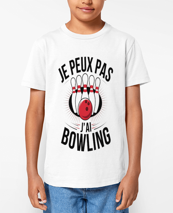 T-shirt Enfant je peux pas j'ai bowling Par bwilfy