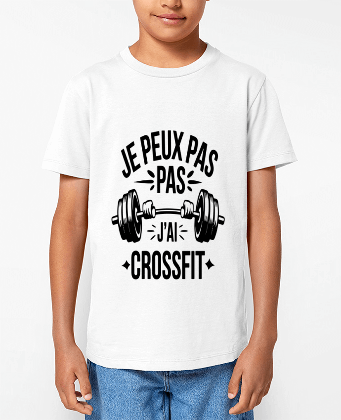 T-shirt Enfant je peux pas j'ai crossfit Par bwilfy