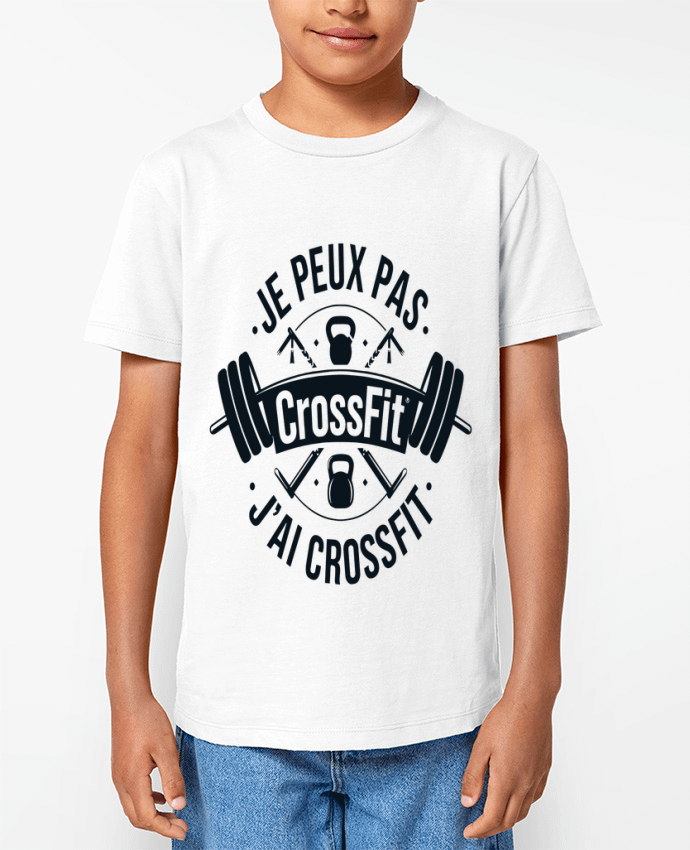 T-shirt Enfant je peux pas j ai crossfit Par bwilfy