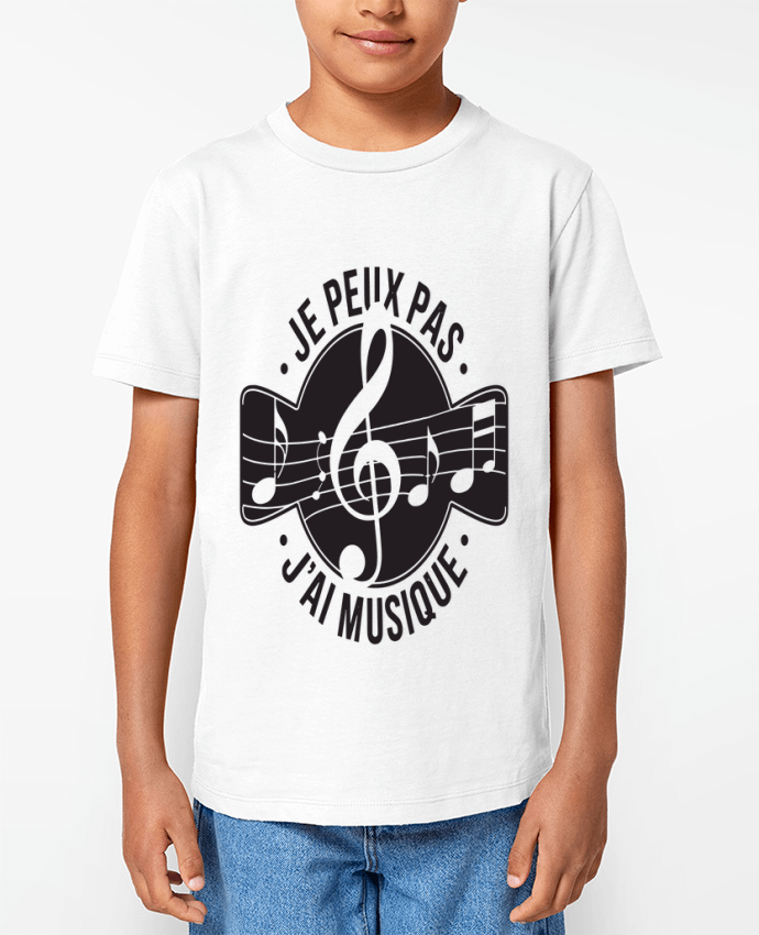 T-shirt Enfant je peux pas j'ai musique Par bwilfy