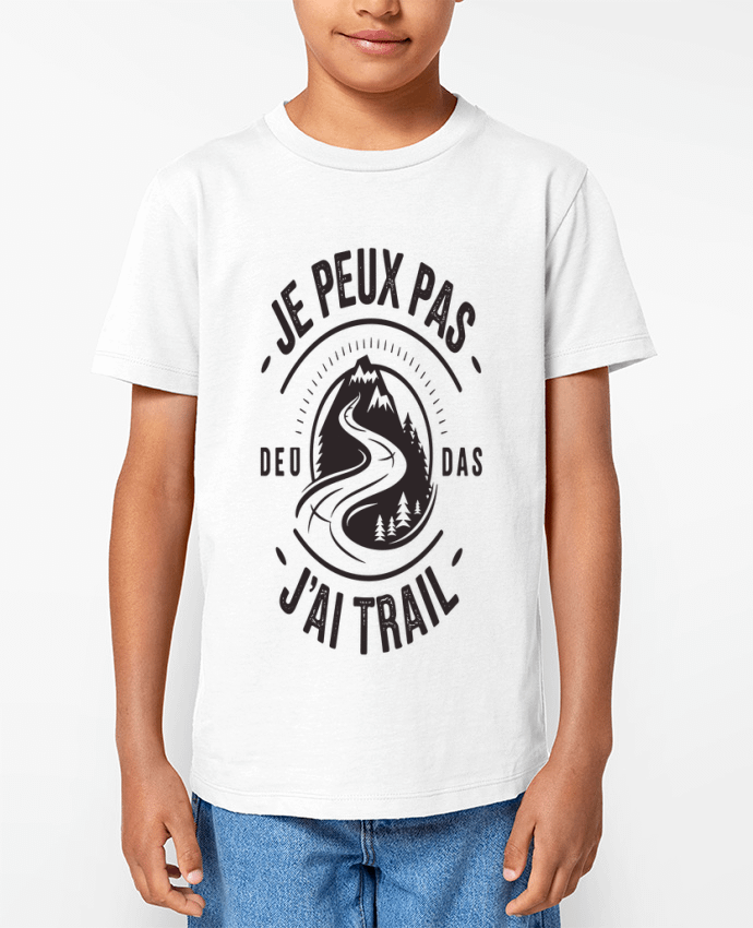 T-shirt Enfant je peux pas j'ai trail Par bwilfy