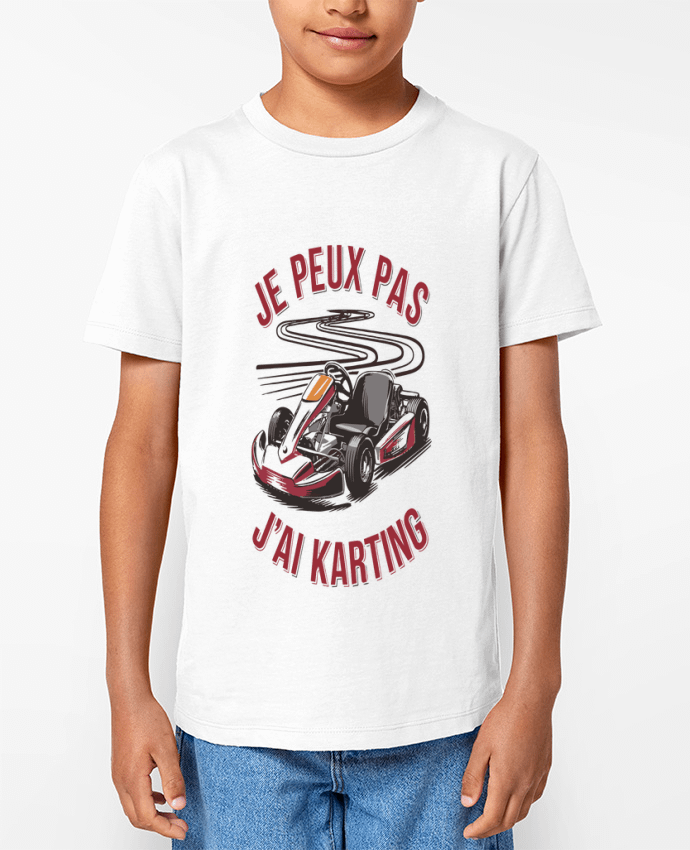 T-shirt Enfant je peux pas j'ai karting Par bwilfy