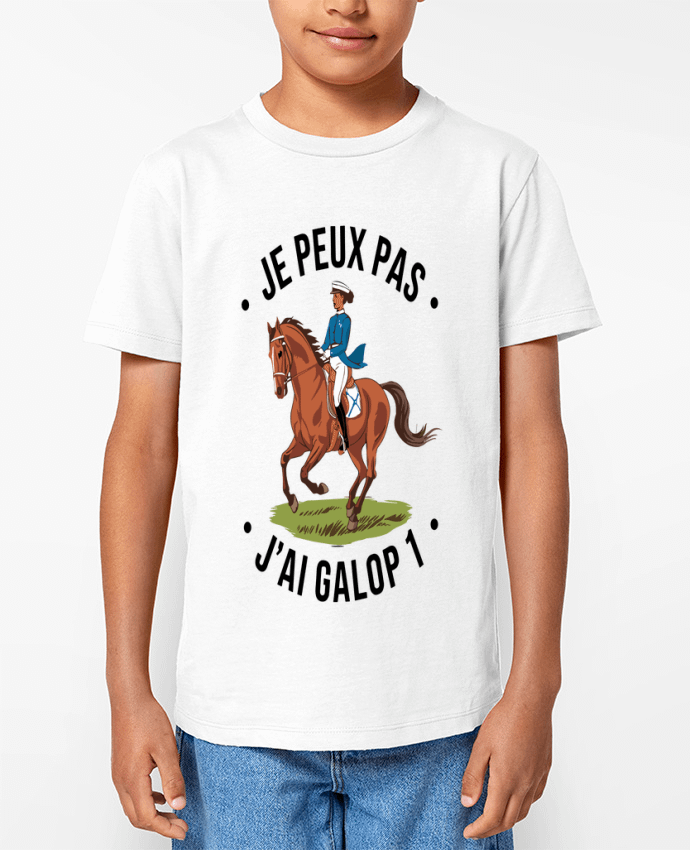 T-shirt Enfant je peux pas j'ai galop 1 Par bwilfy