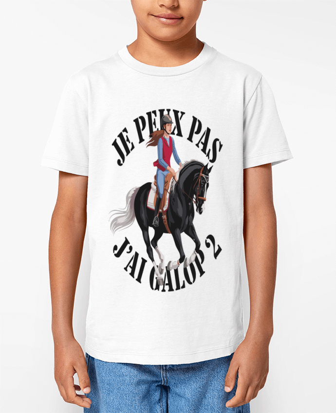 T-shirt Enfant je peux pas j'ai galop2 Par bwilfy