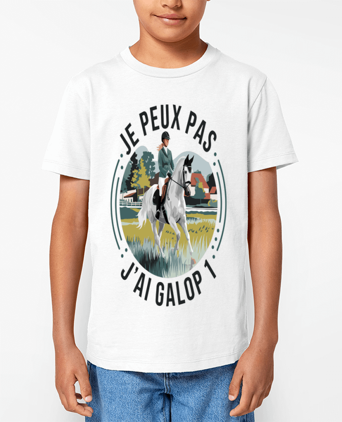 T-shirt Enfant je peux pas j'ai galop1 Par bwilfy