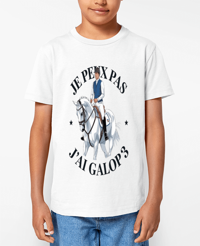 T-shirt Enfant je peux pas j'ai galop3 Par bwilfy