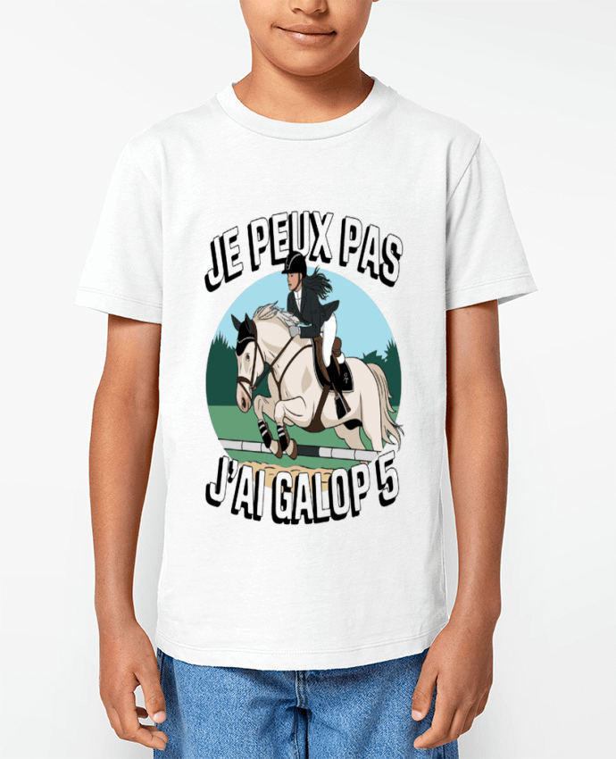 T-shirt Enfant je peux pas j'ai galop 5 Par bwilfy