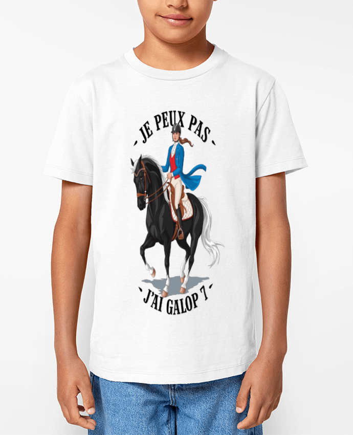 T-shirt Enfant je peux pas j'ai galop 7 Par bwilfy