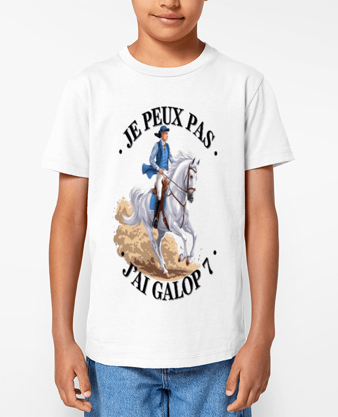 T-shirt Enfant je peux pas j'ai galop7 Par bwilfy