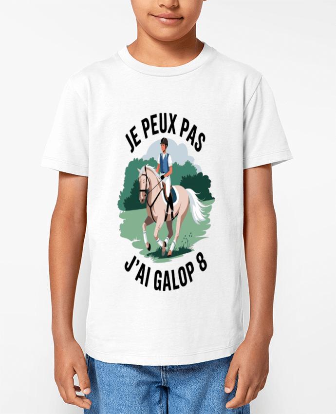 T-shirt Enfant je peux pas j'ai galop8 Par bwilfy
