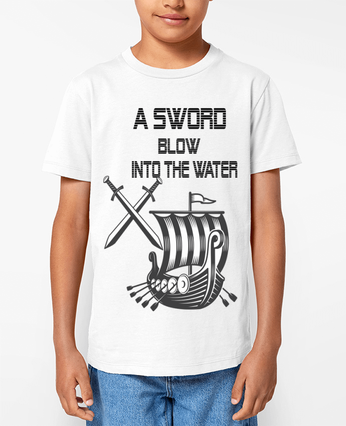 T-shirt Enfant a sword blow into the water Par Excalibur